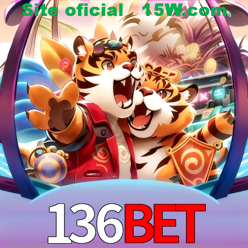 Imagem promocional da 136Bet mostrando a plataforma e suas vantagens